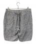 POST O'ALLS (ポストオーバーオールズ) Ｅ-Z LAX 4 SHORTS Summer patchwork seersucker Grey グレー サイズ:SIZE XL：8000円