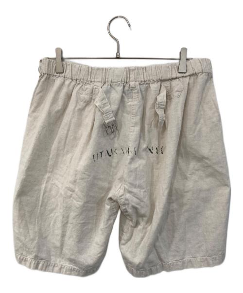 POST O'ALLS（ポストオーバーオールズ）POST O'ALLS (ポストオーバーオールズ) リネンパンツ ベージュ サイズ:SIZE XLの古着・服飾アイテム