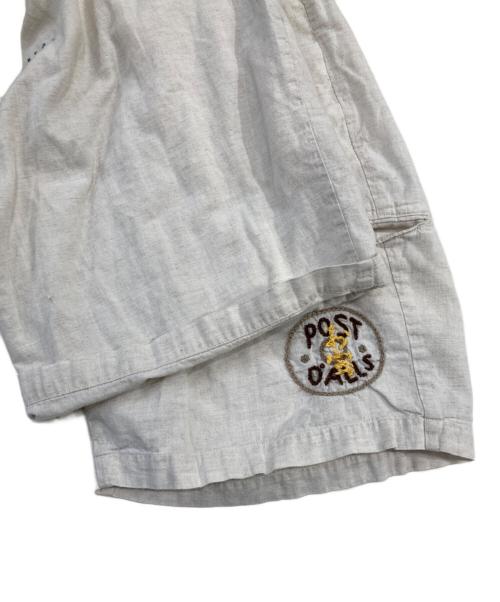 POST O'ALLS（ポストオーバーオールズ）POST O'ALLS (ポストオーバーオールズ) リネンパンツ ベージュ サイズ:SIZE XLの古着・服飾アイテム