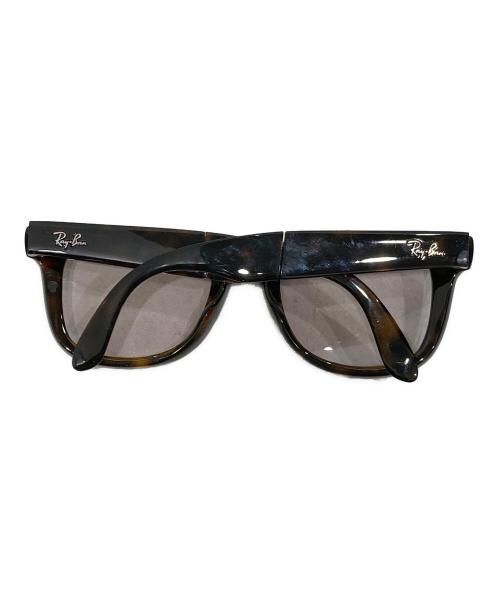 RAY-BAN（レイバン）RAY-BAN (レイバン) WAYFARER FOLDING CLASSIC/ウェイファーラー フォールディング クラシック ブラウン×ブラック サイズ:50□22の古着・服飾アイテム