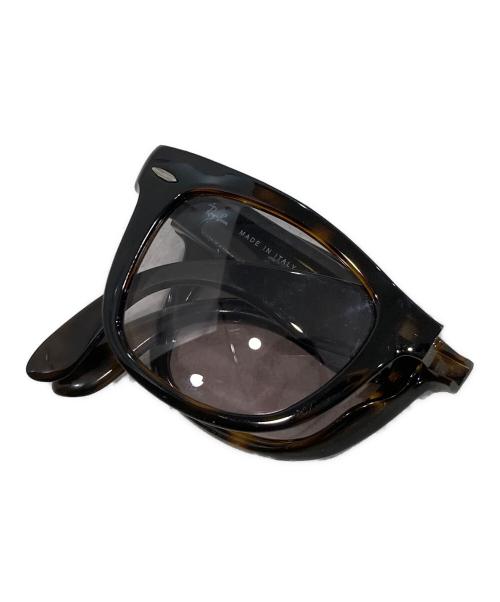 RAY-BAN（レイバン）RAY-BAN (レイバン) WAYFARER FOLDING CLASSIC/ウェイファーラー フォールディング クラシック ブラウン×ブラック サイズ:50□22の古着・服飾アイテム