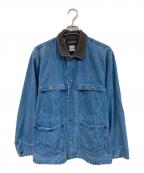 ARMY TWILLアーミーツイル）の古着「TWILL "DUCK LOGGER JACKET"」｜インディゴ
