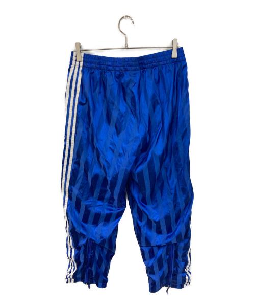 adidas（アディダス）adidas (アディダス) ストライプパンツ ブルーの古着・服飾アイテム