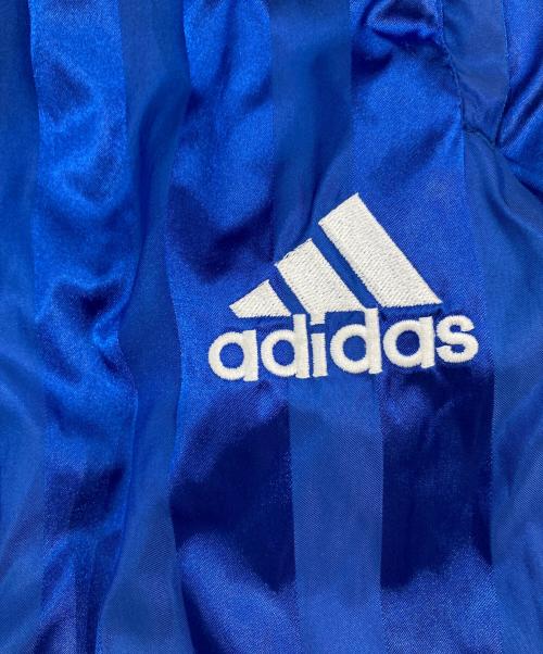 adidas（アディダス）adidas (アディダス) ストライプパンツ ブルーの古着・服飾アイテム