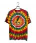 LIQUID BLUE（リキッドブルー）の古着「STEAL YOUR FACE/スティール ユア フェイス　タイダイTシャツ」｜マルチカラー