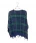 OLD GAP (オールドギャップ) クラッシュチェックニット ネイビー×グリーン サイズ:XL：8000円