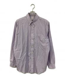 BROOKS BROTHERS（ブルックスブラザーズ）の古着「ストライプBDシャツ」｜パープル