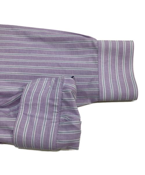 BROOKS BROTHERS（ブルックスブラザーズ）BROOKS BROTHERS (ブルックスブラザーズ) ストライプBDシャツ パープル サイズ:SIZE 16-35の古着・服飾アイテム
