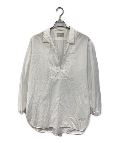 SARTO（サルト）SARTO (サルト) スキッパーシャツ ホワイト サイズ:SIZE Mの古着・服飾アイテム