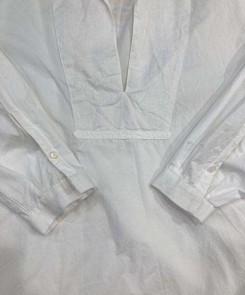 SARTO（サルト）SARTO (サルト) スキッパーシャツ ホワイト サイズ:SIZE Mの古着・服飾アイテム
