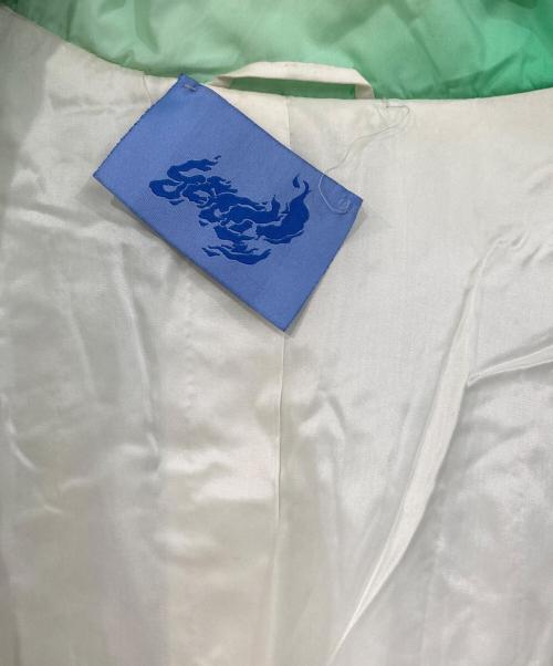 Gerrit Jacob（ゲリット ヤコブ）Gerrit Jacob (ゲリット ヤコブ) グラフィックダウンジャケット グリーン サイズ:SIZE XLの古着・服飾アイテム