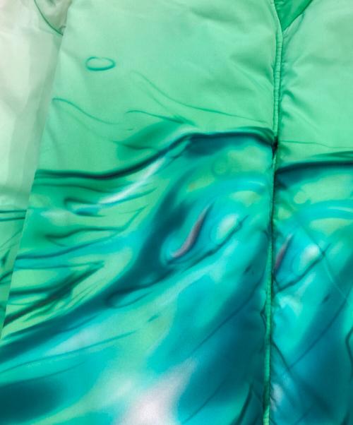 Gerrit Jacob（ゲリット ヤコブ）Gerrit Jacob (ゲリット ヤコブ) グラフィックダウンジャケット グリーン サイズ:SIZE XLの古着・服飾アイテム