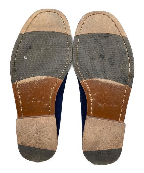 COLE HAAN（コールハーン）COLE HAAN (コールハーン) ピンチ グランド スエード タッセルローファー ネイビー サイズ:7の古着・服飾アイテム