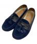COLE HAAN（コールハーン）の古着「ピンチ グランド スエード タッセルローファー」｜ネイビー