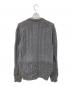 sacai (サカイ) 切替アランニットカーディガン グレー サイズ:SIZE 2：6000円
