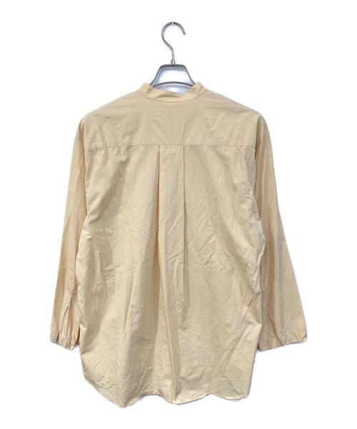 POSTELEGANT（ポステレガント）POSTELEGANT (ポステレガント) Fine Cotton Broad Relax Shirt/ファイン コットン ブロード リラックス シャツ オレンジ サイズ:SIZE Sの古着・服飾アイテム