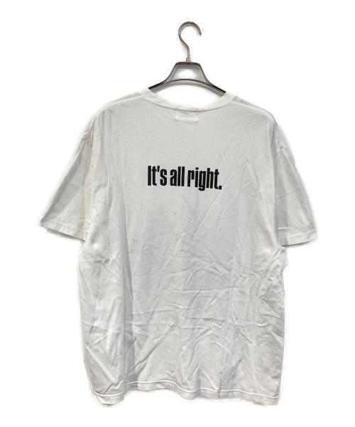 JOURNAL STANDARD（ジャーナルスタンダード）JOURNAL STANDARD (ジャーナルスタンダード) Ken Shimura/ケン シムラ　 プリントTEE ホワイト サイズ:SIZE XLの古着・服飾アイテム