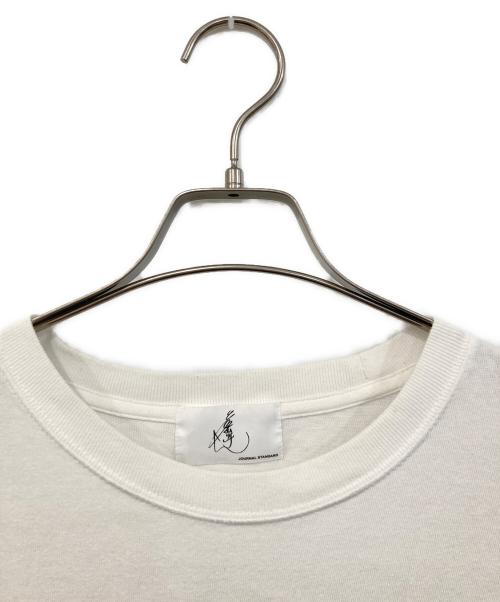 JOURNAL STANDARD（ジャーナルスタンダード）JOURNAL STANDARD (ジャーナルスタンダード) Ken Shimura/ケン シムラ　 プリントTEE ホワイト サイズ:SIZE XLの古着・服飾アイテム