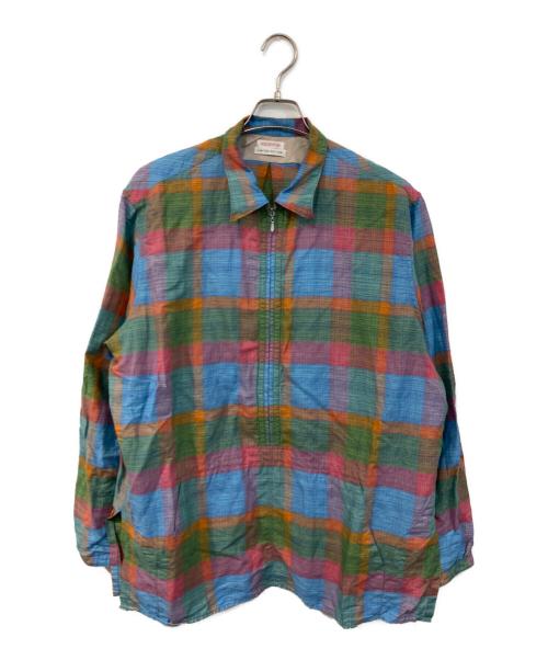 NICENESS（ナイスネス）NICENESS (ナイスネス) GIGLI LONG ZIP PULLOVER/ジリ ロング ジップ プルオーバー マルチカラー サイズ:SIZE Lの古着・服飾アイテム