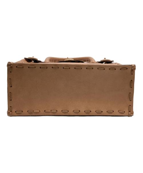 CHAMULA（チャムラ）CHAMULA (チャムラ) Western Stitch Bag/ウエスタン スティッチ バッグ ブラウンの古着・服飾アイテム