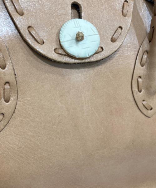 CHAMULA（チャムラ）CHAMULA (チャムラ) Western Stitch Bag/ウエスタン スティッチ バッグ ブラウンの古着・服飾アイテム
