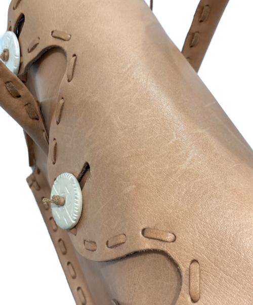 CHAMULA（チャムラ）CHAMULA (チャムラ) Western Stitch Bag/ウエスタン スティッチ バッグ ブラウンの古着・服飾アイテム