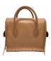 CHAMULA (チャムラ) Western Stitch Bag/ウエスタン スティッチ バッグ ブラウン：8000円