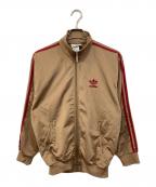 adidasアディダス）の古着「トラックジャケット」｜カーキ