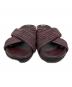 中古・古着 Manolo Blahnik (マノロブラニク) OTAWI RAFFIA ブラウン サイズ:40：20000円