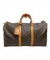 LOUIS VUITTON（ルイ ヴィトン）の古着「トラベルバッグ　キーポル50」｜ブラウン