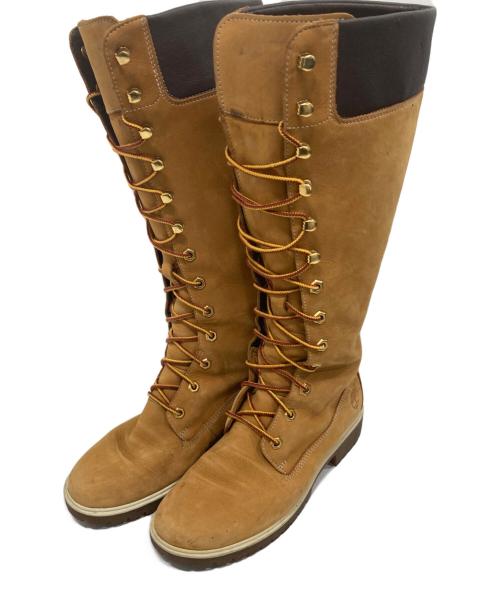Timberland（ティンバーランド）Timberland (ティンバーランド) ロングブーツ ブラウン サイズ:6.5Mの古着・服飾アイテム