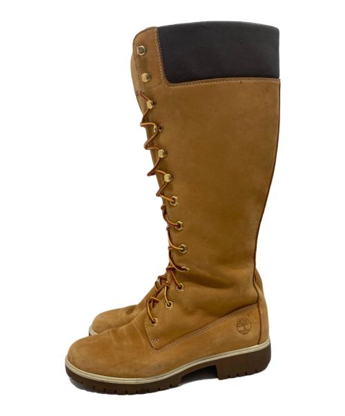 Timberland（ティンバーランド）Timberland (ティンバーランド) ロングブーツ ブラウン サイズ:6.5Mの古着・服飾アイテム
