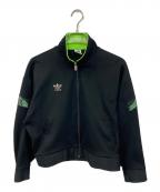 adidasアディダス）の古着「トラックジャケット」｜ブラック