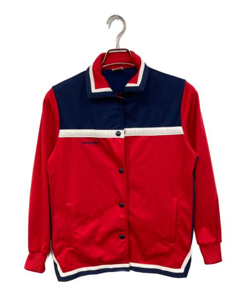 adidas（アディダス）adidas (アディダス) 80’s トラックジャケット レッド サイズ:SIZE Mの古着・服飾アイテム