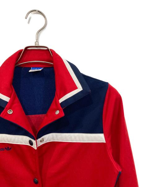 adidas（アディダス）adidas (アディダス) 80’s トラックジャケット レッド サイズ:SIZE Mの古着・服飾アイテム