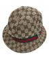 GUCCI（グッチ）の古着「GGキャンバスバケットハット」｜ベージュ
