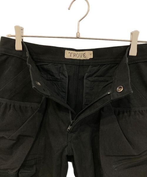 TROVE（トローヴ）TROVE (トローヴ) BIG POCKET SHORTS/ビッグポケットショーツ ブラック サイズ:SIZE 2の古着・服飾アイテム