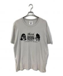 TACOMA FUJI RECORDS×NANGA（タコマ フジ レコード×ナンガ）の古着「BSP LOGO TEE/BSP ロゴ ティー」｜ベージュ