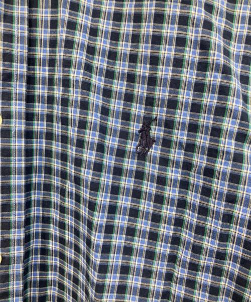 RALPH LAUREN（ラルフローレン）RALPH LAUREN (ラルフローレン) BLAKE ボタンダウンシャツ ブルー サイズ:SIZE Mの古着・服飾アイテム