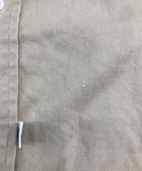 RALPH LAUREN（ラルフローレン）RALPH LAUREN (ラルフローレン) コットンボタンダウンシャツ ベージュ サイズ:SIZE Mの古着・服飾アイテム