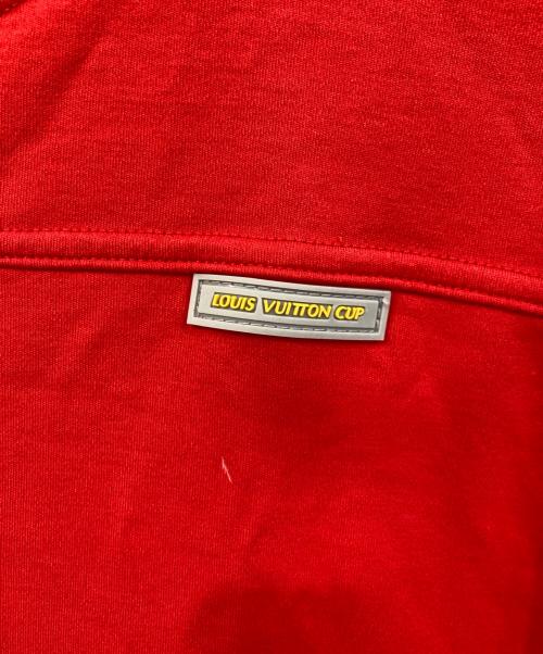 LOUIS VUITTON（ルイ ヴィトン）LOUIS VUITTON (ルイ ヴィトン) LVカップロングスリーブカットソー レッド サイズ:FREEの古着・服飾アイテム
