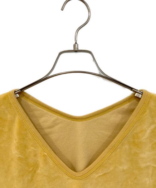 GUCCI（グッチ）GUCCI (グッチ) ベロアスウェット イエロー サイズ:SIZE Freeの古着・服飾アイテム