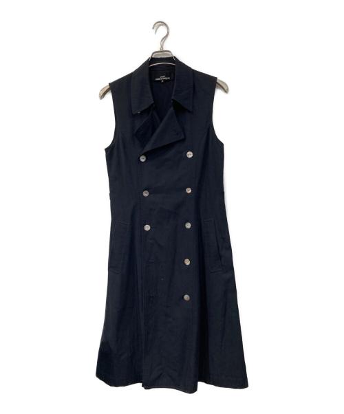 tricot COMME des GARCONS（トリココムデギャルソン）tricot COMME des GARCONS (トリココムデギャルソン) ノースリーブワンピース ネイビー サイズ:SIZE Mの古着・服飾アイテム