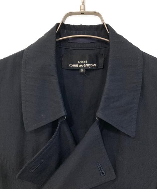 tricot COMME des GARCONS（トリココムデギャルソン）tricot COMME des GARCONS (トリココムデギャルソン) ノースリーブワンピース ネイビー サイズ:SIZE Mの古着・服飾アイテム