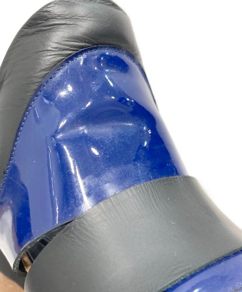 sacai（サカイ）sacai (サカイ) PIERRE HARDY (ピエールアルディ) ウェッジソールサンダル ブラック×ベージュ サイズ:SIZE 36の古着・服飾アイテム