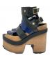 sacai (サカイ) PIERRE HARDY (ピエールアルディ) ウェッジソールサンダル ブラック×ベージュ サイズ:SIZE 36：8000円