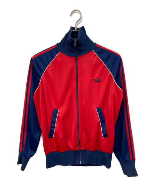 adidas（アディダス）adidas (アディダス) トラックジャケット レッド サイズ:XSの古着・服飾アイテム