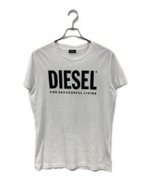 DIESEL（ディーゼル）の古着「ロゴTEE」｜ホワイト