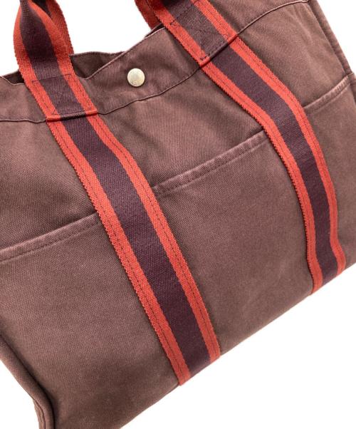 HERMES（エルメス）HERMES (エルメス) フールトゥMMトートバッグ レッドの古着・服飾アイテム
