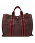 HERMES (エルメス) フールトゥMMトートバッグ レッド：12000円